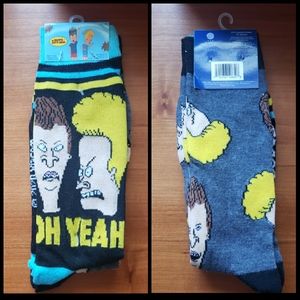 Beavis and Butt-head Socks (Two Pairs)